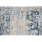 Cyberpunk Living Room Rug Multi Colored Abstract Patterned Area Carpet Polyster Easy Care Pet Friendly Indoor Rug Blue-Grey-Yellow Clearhalo 'Area Rug' 'Rug' 2301068