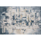 Cyberpunk Living Room Rug Multi Colored Abstract Patterned Area Carpet Polyster Easy Care Pet Friendly Indoor Rug Dark Blue-Gray Clearhalo 'Area Rug' 'Rug' 2301075