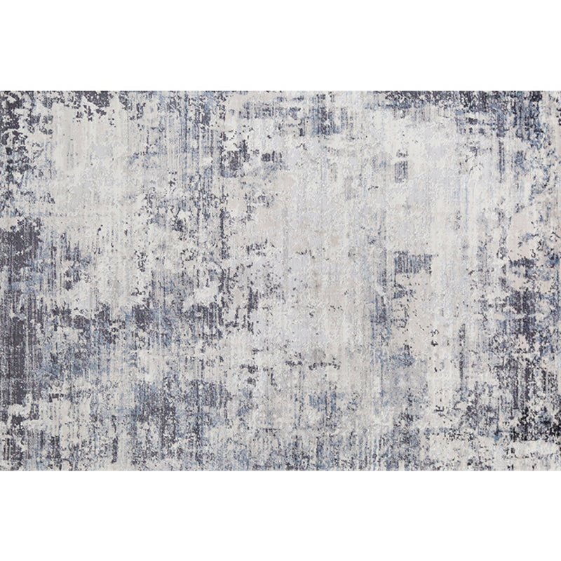 Multi Color Cyberpunk Rug Polyster Abstract Pattern Indoor Rug Easy Care Pet Friendly Area Carpet for Living Room Dark Gray-Black Clearhalo 'Area Rug' 'Rug' 2301130