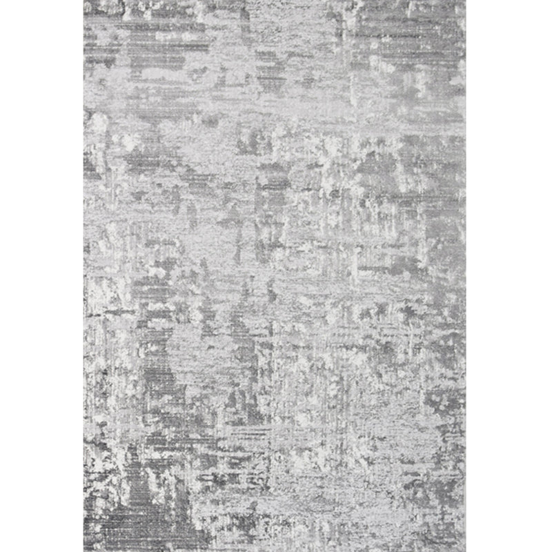 Cyberpunk Abstract Printed Rug Multi Colored Polypropylene Area Carpet Non-Slip Backing Pet Friendly Indoor Rug for Decor Gray-White Clearhalo 'Area Rug' 'Rug' 2301170