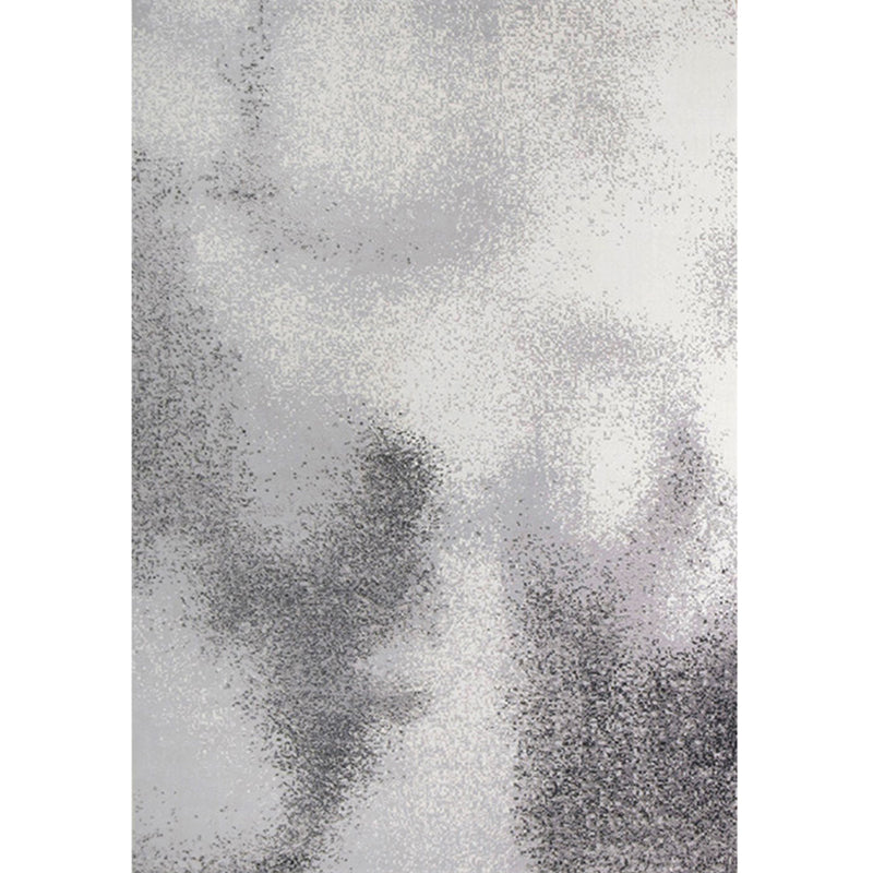 Cyberpunk Abstract Printed Rug Multi Colored Polypropylene Area Carpet Non-Slip Backing Pet Friendly Indoor Rug for Decor Gray-Khaki Clearhalo 'Area Rug' 'Rug' 2301176