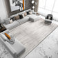 Multi Colored Abstract Print Rug Polyster Nordic Area Carpet Non-Slip Easy Care Pet Friendly Indoor Rug for Living Room Light Gray Clearhalo 'Area Rug' 'Rug' 2301211