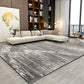 Multi Color Abstract Printed Rug Cotton Blend Nordic Indoor Rug Anti-Slip Backing Pet Friendly Area Carpet for Parlor Light Gray-Black 5'3" x 7'7" Clearhalo 'Area Rug' 'Rug' 2301225