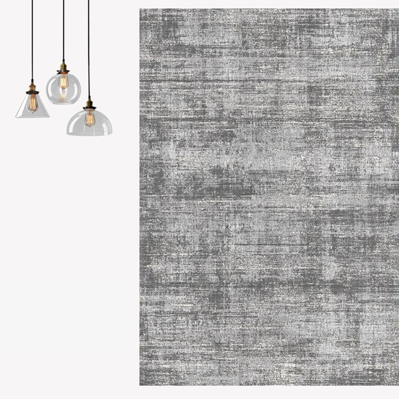 Comfort Abstract Print Rug Multi Colored Polyster Indoor Rug Non-Slip Pet Friendly Washable Area Carpet for Living Room Dark Gray Clearhalo 'Area Rug' 'Rug' 2301273