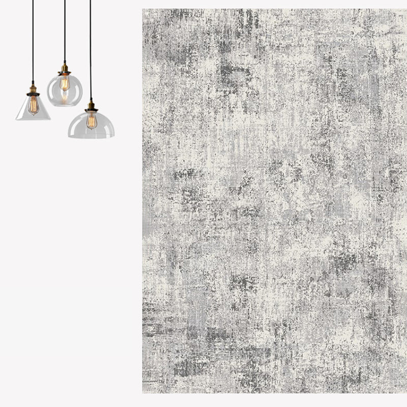 Comfort Abstract Print Rug Multi Colored Polyster Indoor Rug Non-Slip Pet Friendly Washable Area Carpet for Living Room Gray-Khaki Clearhalo 'Area Rug' 'Rug' 2301275