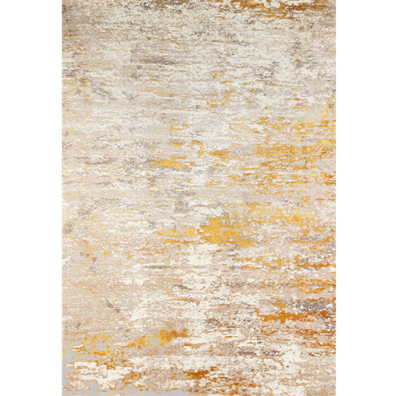 Multi Colored Cyberpunk Rug Polyster Abstract Printed Area Carpet Non-Slip Backing Pet Friendly Area Rug for Parlor Light Orange Clearhalo 'Area Rug' 'Rug' 2301333