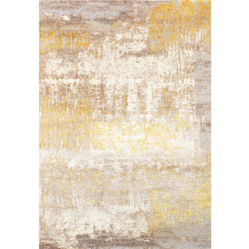 Multi Colored Cyberpunk Rug Polyster Abstract Printed Area Carpet Non-Slip Backing Pet Friendly Area Rug for Parlor Beige Clearhalo 'Area Rug' 'Rug' 2301341