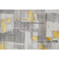Nordic Abstract Pattern Rug Multi Color Polypropylene Indoor Rug Easy Care Pet Friendly Area Carpet for Living Room Yellow-Gray Clearhalo 'Area Rug' 'Rug' 2301388