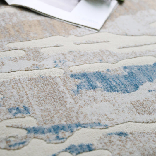 Industrial Living Room Rug Multi Color Abstract Printed Area Carpet Polyster Easy Care Pet Friendly Washable Rug Clearhalo 'Area Rug' 'Rug' 2301398