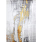 Industrial Abstract Printed Rug Multi Colored Polyster Area Carpet Anti-Slip Backing Pet Friendly Indoor Rug for Living Room Yellow-Gray Clearhalo 'Area Rug' 'Rug' 2301411