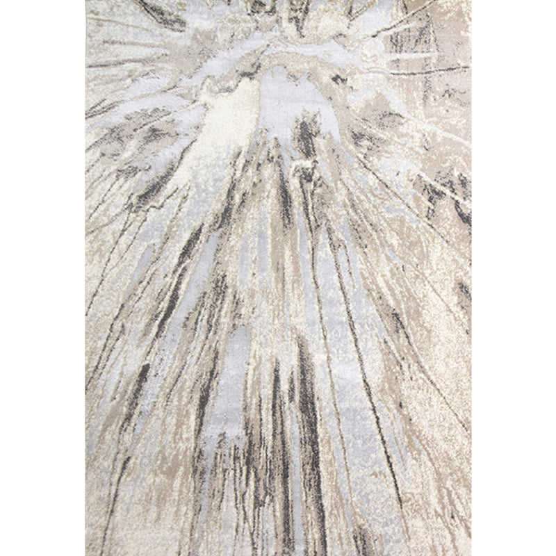 Industrial Abstract Printed Rug Multi Colored Polyster Area Carpet Anti-Slip Backing Pet Friendly Indoor Rug for Living Room Gray-Khaki Clearhalo 'Area Rug' 'Rug' 2301414
