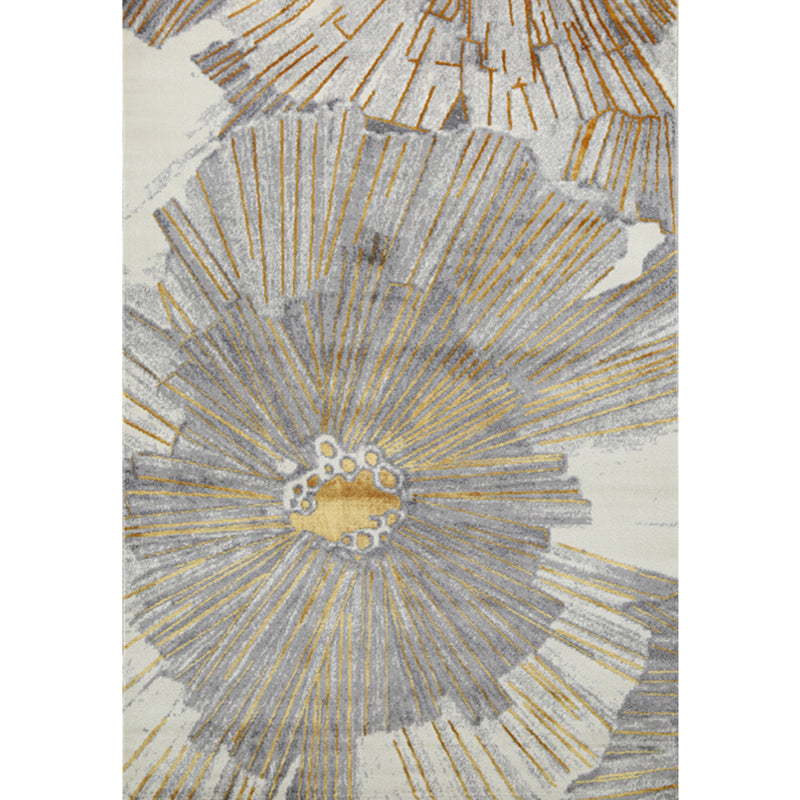 Industrial Abstract Printed Rug Multi Colored Polyster Area Carpet Anti-Slip Backing Pet Friendly Indoor Rug for Living Room Gray-Blue Clearhalo 'Area Rug' 'Rug' 2301417