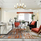 Calming Living Room Rug Multi Colored Abstract Printed Indoor Rug Polyster Anti-Slip Backing Pet Friendly Area Carpet Clearhalo 'Area Rug' 'Rug' 2301440
