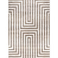 Casual Multi Colored Modern Rug Polypropylene Abstract Print Area Carpet Non-Slip Backing Pet Friendly Rug for Parlor Light Gray-White 5'3" x 7'7" Clearhalo 'Area Rug' 'Rug' 2301445