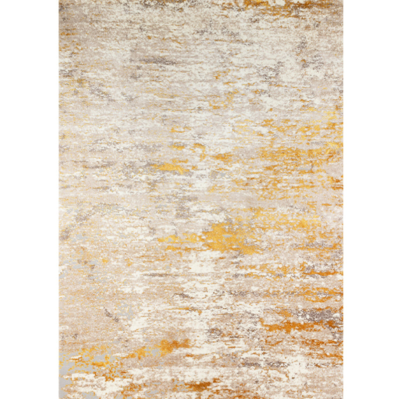 Casual Multi Colored Modern Rug Polypropylene Abstract Print Area Carpet Non-Slip Backing Pet Friendly Rug for Parlor Beige Clearhalo 'Area Rug' 'Rug' 2301456