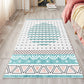 Fancy Bedroom Rug Multi Colored Geometric Print Area Carpet Polypropylene Non-Slip Backing Easy Care Area Rug Clearhalo 'Area Rug' 'Modern' 'Rugs' Rug' 2301501