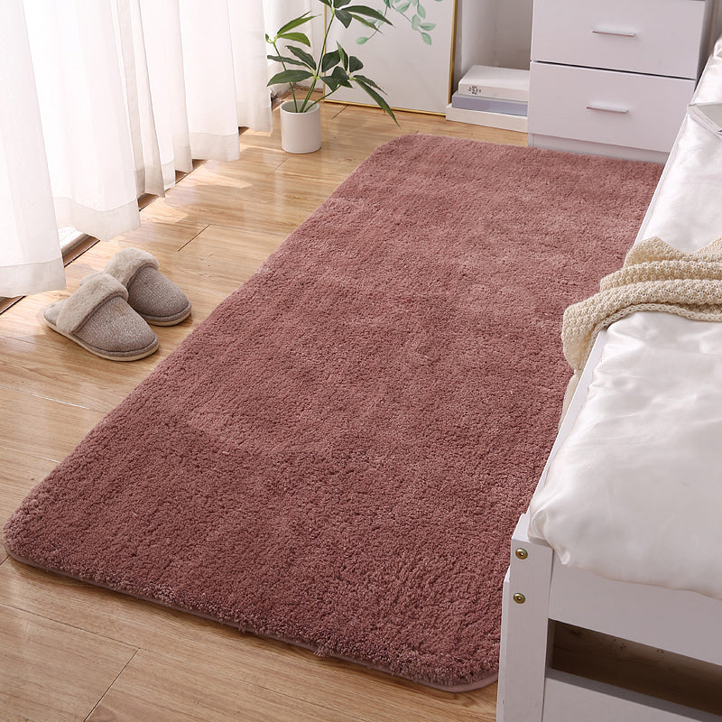 Simple Solid Color Rug Multi Colored Polypropylene Area Carpet Non-Slip Backing Pet Friendly Indoor Rug for Room Clearhalo 'Area Rug' 'Casual' 'Rugs' Rug' 2301564