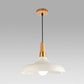 Swell Shade Commercial Pendant Lighting Nordic Metal 1 Bulb Ceiling Light for Restaurant White Clearhalo 'Ceiling Lights' 'Pendant Lights' 'Pendants' Lighting' 2307393_c20f612d-9945-4416-9360-a61953d48d39