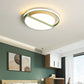 LED Round Flush Ceiling Light Nordic Creative Acrylic Flush Mount Lighting for Bedroom Clearhalo 'Ceiling Lights' 'Close To Ceiling Lights' 'Close to ceiling' 'Flush mount' Lighting' 2307458