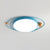 Nordic Orbit Shaped Flush Light Acrylic Childrens Bedroom LED Ceiling Mounted Lamp Blue Clearhalo 'Ceiling Lights' 'Close To Ceiling Lights' 'Close to ceiling' 'Flush mount' Lighting' 2307470