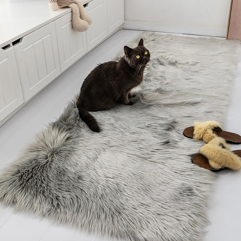 Multi Color Casual Rug Polyster Solid Colored Indoor Rug Pet Friendly Machine Washable Area Carpet for Bedroom Clearhalo 'Area Rug' 'Casual' 'Rugs' Rug' 2309041