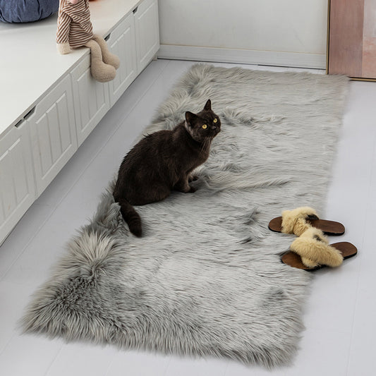 Multi Color Casual Rug Polyster Solid Colored Indoor Rug Pet Friendly Machine Washable Area Carpet for Bedroom Clearhalo 'Area Rug' 'Casual' 'Rugs' Rug' 2309044