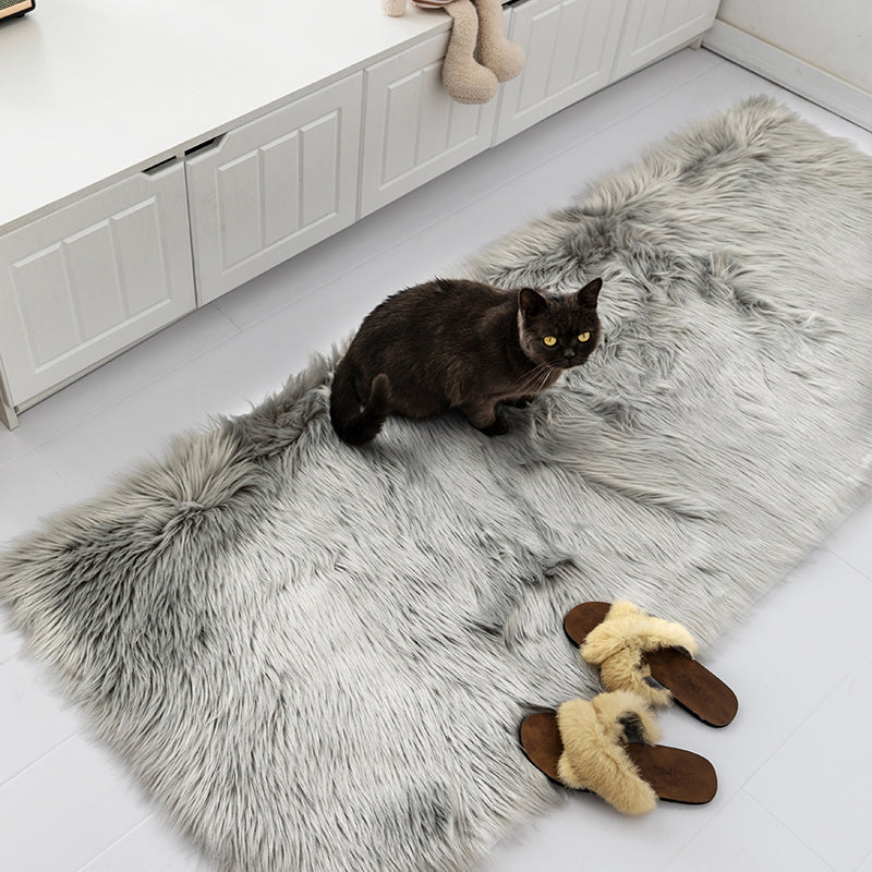 Multi Color Casual Rug Polyster Solid Colored Indoor Rug Pet Friendly Machine Washable Area Carpet for Bedroom Clearhalo 'Area Rug' 'Casual' 'Rugs' Rug' 2309046