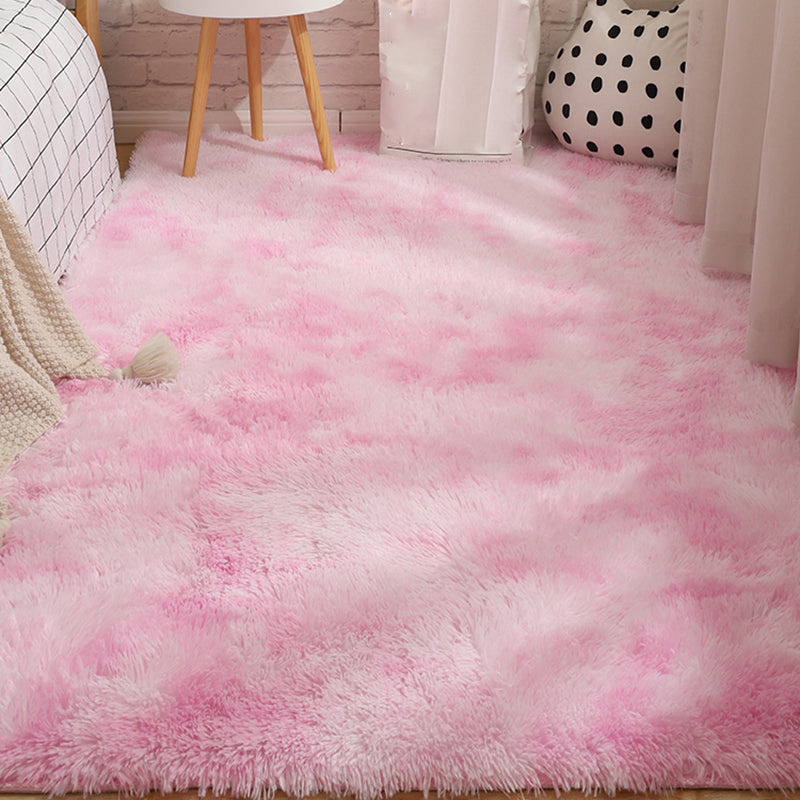 Relaxing Bedroom Rug Multi Colored Solid Color Indoor Rug Pet Friendly Easy Care Washable Area Carpet Clearhalo 'Area Rug' 'Casual' 'Rugs' Rug' 2309064
