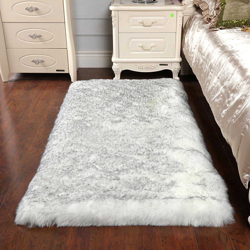 Minimalist Bedroom Rug Multi Color Solid Color Indoor Rug Polypropylene Non-Slip Backing Pet Friendly Area Carpet Clearhalo 'Area Rug' 'Casual' 'Rugs' Rug' 2309105