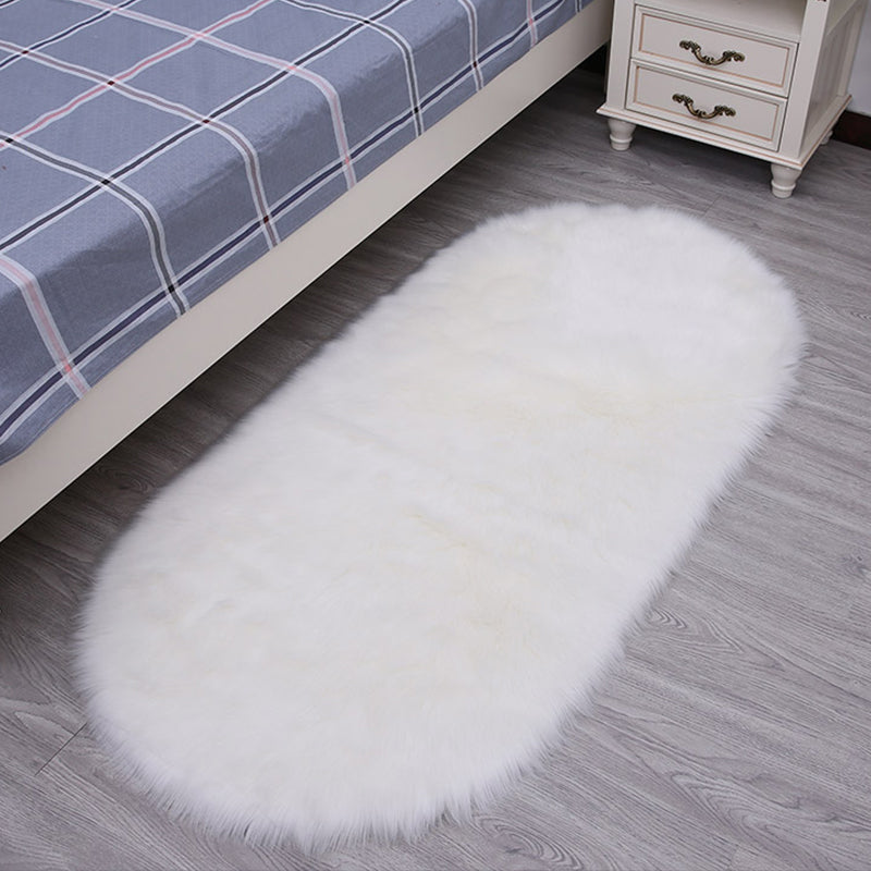 Novelty Bedroom Rug Multi Colored Solid Color Indoor Rug Polypropylene Pet Friendly Washable Easy Care Carpet Clearhalo 'Area Rug' 'Casual' 'Rugs' Rug' 2309118
