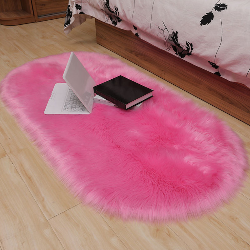 Novelty Bedroom Rug Multi Colored Solid Color Indoor Rug Polypropylene Pet Friendly Washable Easy Care Carpet Clearhalo 'Area Rug' 'Casual' 'Rugs' Rug' 2309120