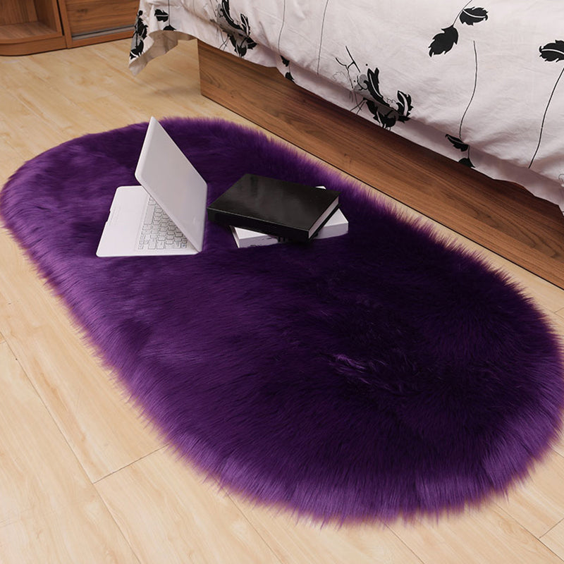 Novelty Bedroom Rug Multi Colored Solid Color Indoor Rug Polypropylene Pet Friendly Washable Easy Care Carpet Clearhalo 'Area Rug' 'Casual' 'Rugs' Rug' 2309122