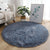 Multi Colored Fancy Rug Polyster Solid Colored Area Carpet Non-Slip Backing Pet Friendly Easy Care Indoor Rug for Room Silver Gray Clearhalo 'Area Rug' 'Casual' 'Rugs' Rug' 2309162