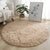 Multi Colored Fancy Rug Polyster Solid Colored Area Carpet Non-Slip Backing Pet Friendly Easy Care Indoor Rug for Room Light Camel Clearhalo 'Area Rug' 'Casual' 'Rugs' Rug' 2309169