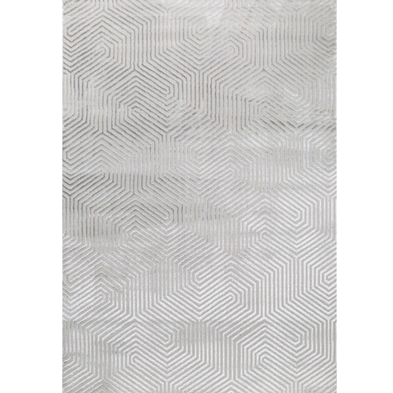 Casual Abstract Printed Rug Multi Colored Polypropylene Indoor Rug Non-Slip Backing Easy Care Carpet for Room Light Gray-White Clearhalo 'Area Rug' 'Rug' 2309236
