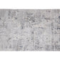 Multi Colored Abstract Printed Rug Cotton Blend Casual Area Carpet Non-Slip Backing Pet Friendly Rug for Living Room Dark Gray Clearhalo 'Area Rug' 'Rug' 2309248