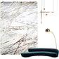 Nordic Abstract Printed Rug Multi Colored Polypropylene Area Carpet Non-Slip Backing Pet Friendly Indoor Rug for Decoration Gray-White Clearhalo 'Area Rug' 'Rug' 2309256