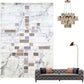 Nordic Abstract Printed Rug Multi Colored Polypropylene Area Carpet Non-Slip Backing Pet Friendly Indoor Rug for Decoration Gray-Pink Clearhalo 'Area Rug' 'Rug' 2309265
