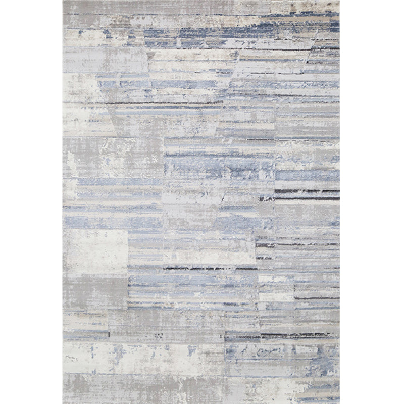 Industrial Living Room Rug Multi Colored Abstract Print Indoor Rug Polyster Non-Slip Backing Easy Care Carpet Gray-Khaki Clearhalo 'Area Rug' 'Rug' 2309275