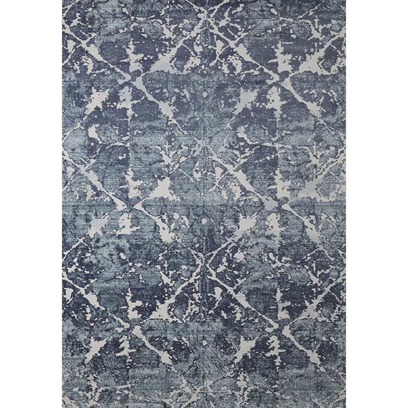 Novelty Parlor Rug Multi Color Abstract Pattern Indoor Rug Synthetics Non-Slip Backing Pet Friendly Carpet Dark Gray-Black Clearhalo 'Area Rug' 'Rug' 2309295