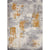 Multi Colored Industrial Rug Cotton Blend Abstract Print Indoor Rug Non-Slip Backing Pet Friendly Carpet for Living Room Yellow-Gray Clearhalo 'Area Rug' 'Rug' 2309453