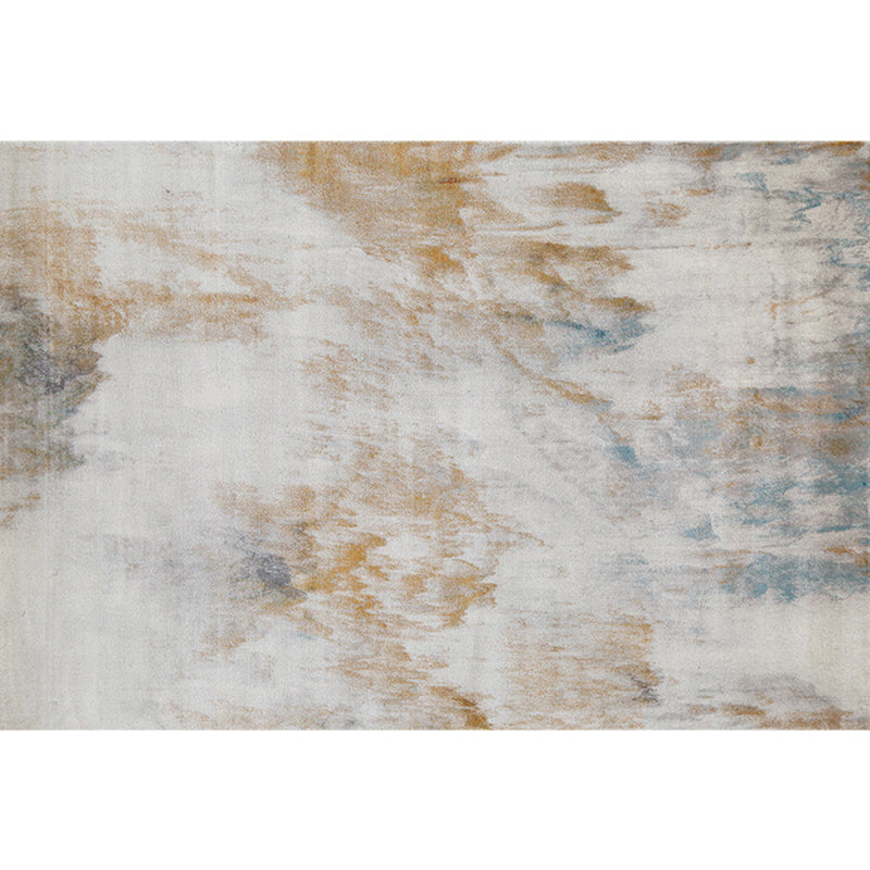Formal Living Room Rug Multi Colored Abstract Printed Area Carpet Polyster Easy Care Pet Friendly Indoor Rug Grey Clearhalo 'Area Rug' 'Rug' 2309470