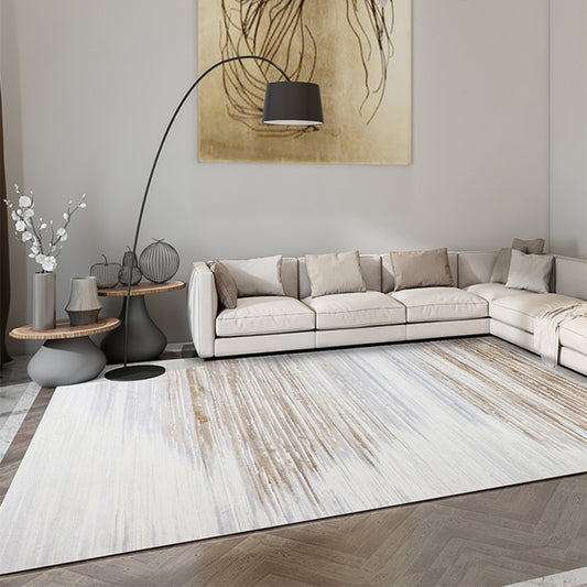 Scandinavian Living Room Rug Multi Colored Abstract Pattern Indoor Rug Non-Slip Backing Washable Area Carpet Clearhalo 'Area Rug' 'Rug' 2309479