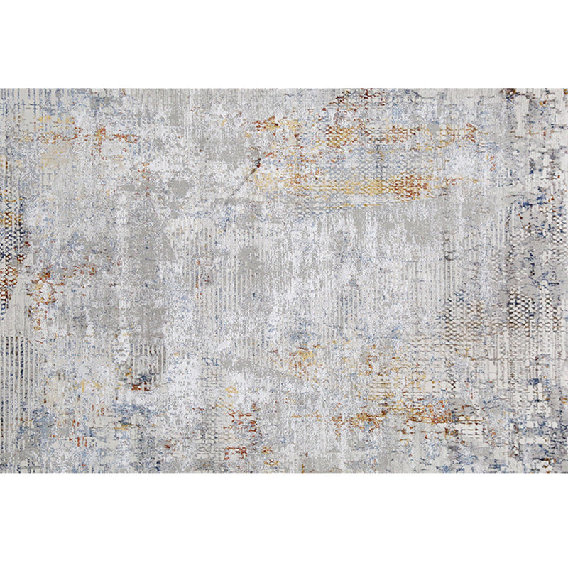 Simple Abstract Rug Multi Color Nordic Indoor Rug Polyster Anti-Slip Backing Pet Friendly Easy Care Carpet for Parlor Heather Gray Clearhalo 'Area Rug' 'Rug' 2309508