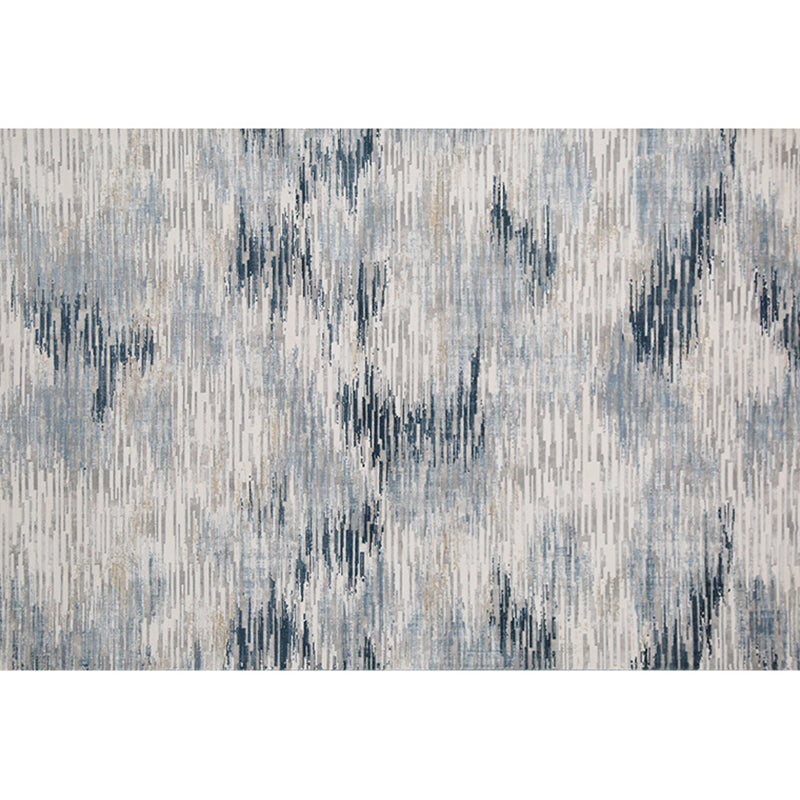 Simple Abstract Rug Multi Color Nordic Indoor Rug Polyster Anti-Slip Backing Pet Friendly Easy Care Carpet for Parlor Black-Gray Clearhalo 'Area Rug' 'Rug' 2309509