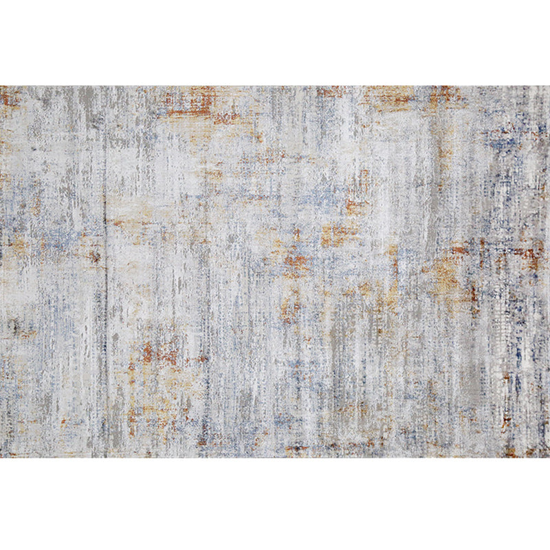 Simple Abstract Rug Multi Color Nordic Indoor Rug Polyster Anti-Slip Backing Pet Friendly Easy Care Carpet for Parlor Light Gray Clearhalo 'Area Rug' 'Rug' 2309511