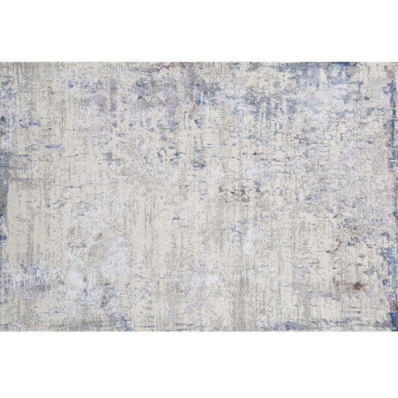 Simple Abstract Rug Multi Color Nordic Indoor Rug Polyster Anti-Slip Backing Pet Friendly Easy Care Carpet for Parlor Light Gray-Black Clearhalo 'Area Rug' 'Rug' 2309512
