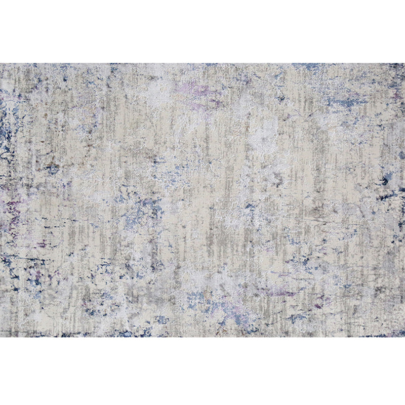 Simple Abstract Rug Multi Color Nordic Indoor Rug Polyster Anti-Slip Backing Pet Friendly Easy Care Carpet for Parlor Gray-Red Clearhalo 'Area Rug' 'Rug' 2309517