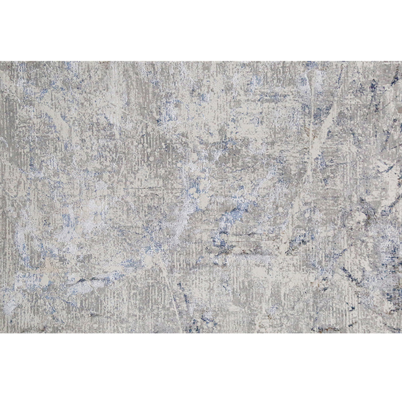 Simple Abstract Rug Multi Color Nordic Indoor Rug Polyster Anti-Slip Backing Pet Friendly Easy Care Carpet for Parlor Light Gray-White Clearhalo 'Area Rug' 'Rug' 2309522