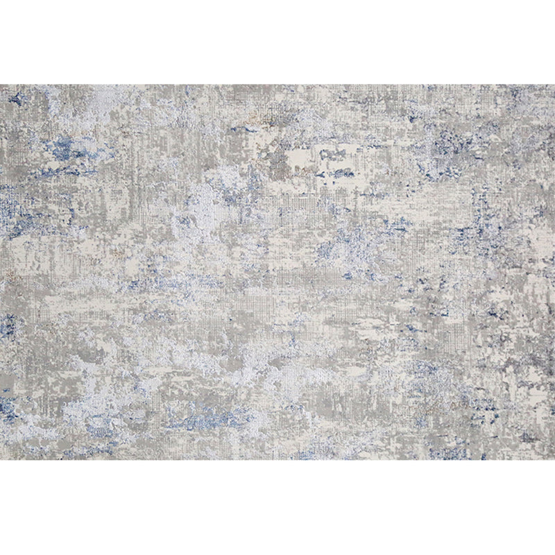 Simple Abstract Rug Multi Color Nordic Indoor Rug Polyster Anti-Slip Backing Pet Friendly Easy Care Carpet for Parlor Gray-White Clearhalo 'Area Rug' 'Rug' 2309524